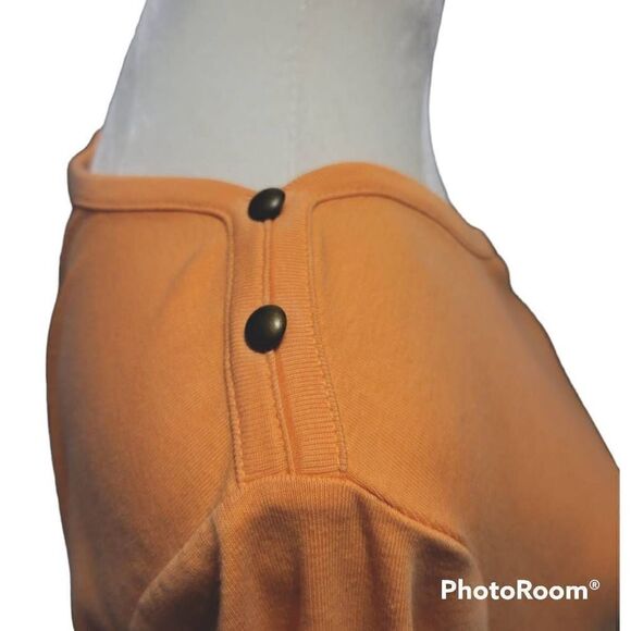 Chico's Size 3 (XL) Peach Long Sleeve T-Shirt - Picture 4 of 6